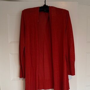 Halogen Vibrant Red Women's Cardigan